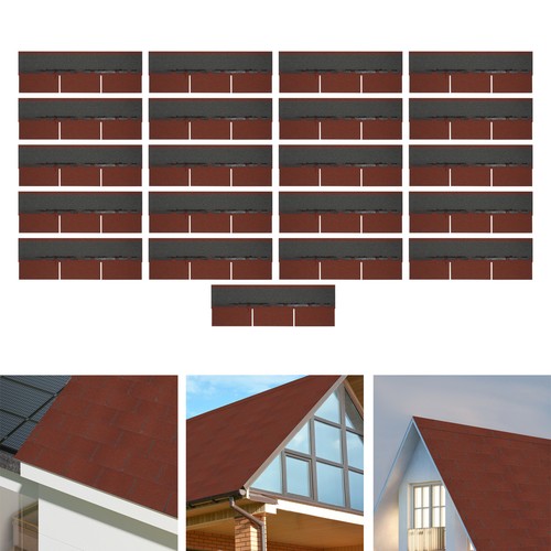 21pcs roofing shingles asphalt - roofing,